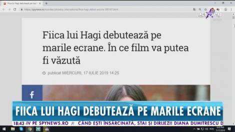 Kira, fiica lui Gică Hagi, debutează pe marile ecrane