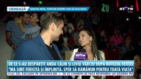 De ce s-au despărţit Anda Călin şi Liviu Vârciu! Bruneta face primele declaraţii, după marea împăcare!