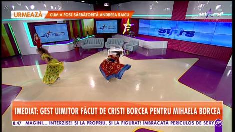Dans spestaculos pe ritmuri țigănești, în platoul Star Matinal!