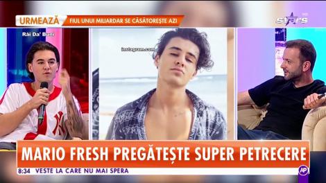 Star Matinal. Mario Fresh împlineşte frumoasa vârstă de 20 de ani şi organizează cea mai mare petrecere