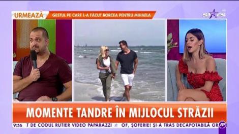 Elena Udrea și Adrian Alexandrov, momente tandre în mijlocul străzii! Cei doi profită la maximum de momentele în doi