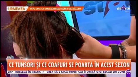 Star Matinal. Ce tunsori și ce coafuri se poartă în acest sezon