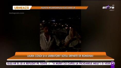 Laura Cosoi şi-a sărbătorit ziua soţului, în vacanţă!