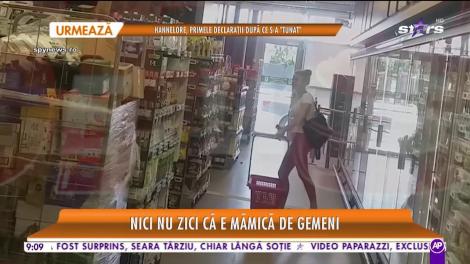 Maria Dina şi-a păstrat fizicul de senzaţie chiar dacă e mămică de gemeni!