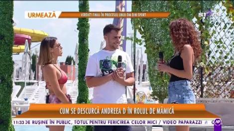 Andreea D cântă, la Star Matinal, melodia Opa Opa