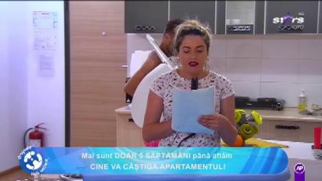 Carmen și Cătălin, show de zile mari, în casa Dragostre fără secrete. În timp ce ea prezenta știrile, el s-a transformat într-un nebun