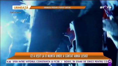 Anna Lesko a făcut senzatie la o nuntă cu ştaif din Capitală! Ce sfaturi i-a dat mirelui frumoasa cântăreață