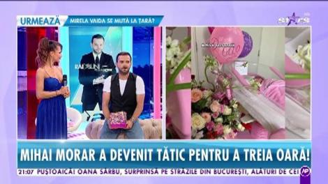 Răi da buni. Mihai Morar a devenit tătic pentru a treia oară: S-a născut în timpul emisiunii de la radio
