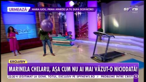 Agenția VIP. Marinela Chelaru, aşa cum n-ai văzut-o niciodată! Celebra actriţă, pentru prima dată în sala de sport