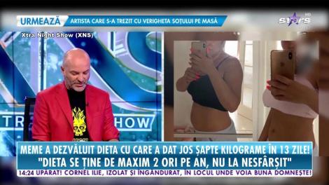 A devenit recent mămică, dar a slăbit spectaculos! Mihaela Moise a dezvăluit dieta cu care a dat jos şapte kilograme în 13 zile!