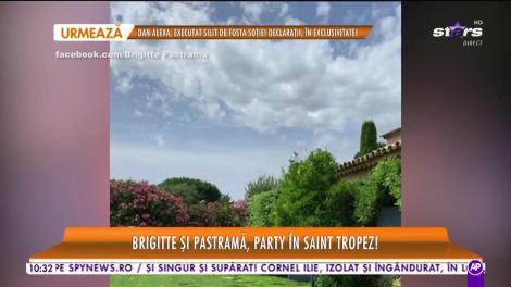 Brigitte şi Florin Pastramă se bucură din plin de luna de miere! Cum s-au distrat cei doi în Saint Tropez