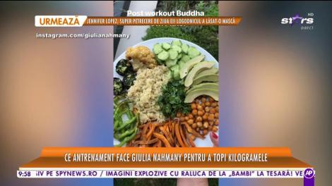 A topit multe kilograme!  Giulia Nahmany ne arată cum ar trebui să fie un antrenament la sală!