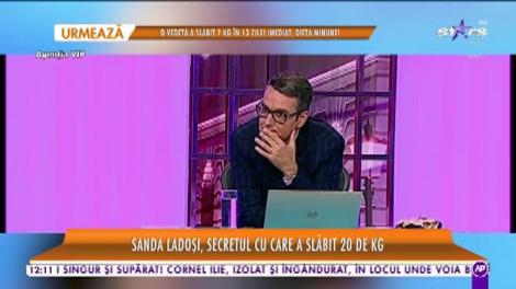 Star Matinal. Sanda Ladoşi a ajuns de nerecunoscut. A topit peste 25 de kilograme!