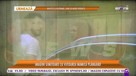 Star Matinal. Probleme între Cristina Ich şi Alex Piţurcă? Imagini uimitoare cu viitoarea mămică plângând