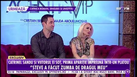 Agenția VIP. Catrinel Sandu radiază de fericire! Vedeta se pregătește de nuntă: Steve a făcut zumba de dragul meu