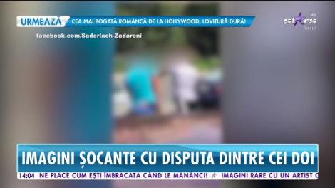 O femeie din Arad şi-a luat soţul la pumni şi palme, chiar în plină stradă