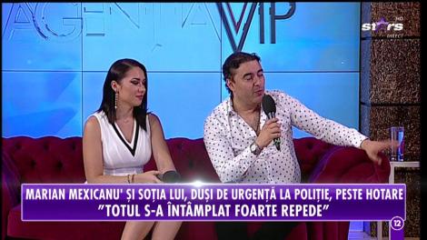 Agenția VIP. Marian Mexicanu' şi soţia lui, duşi de urgenţă la Poliţie, peste hotare! Motivul halucinant: jaful!