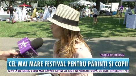 Star News. Festival pentru părinţi şi copii, în parcul Mogoșoaia. Simona Gherghe: Facem față cu brio caniculei