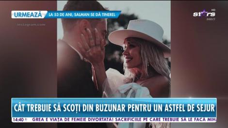 Star News. Alina Ceușan și soțul ei petrec în Maldive luna de miere