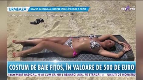 Anamaria Prodan a făcut senzaţie la piscină! Costum de baie de 500 de euro şi ochelari de soare de 1000 de euro!