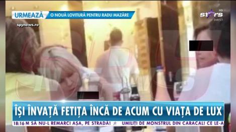 Elena Udrea îşi învaţă fetiţa încă de acum cu viaţa de lux