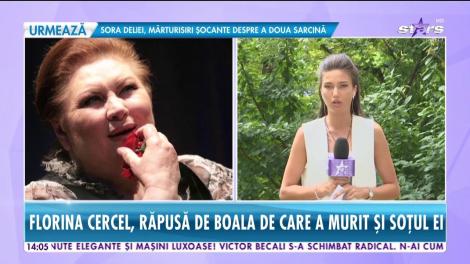 Star News. Marea actriţă Florina Cercel a murit la vârsta de 76 de ani