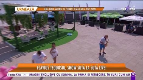 Star Matinal. Flavius Teodosiu, show sută la sută live! El este regele saxofonului din România