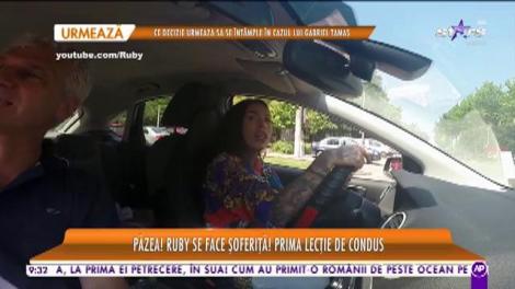Star Matinal. Păzea! Ruby se face șoferiță! Cum a decurs prima lecție de condus
