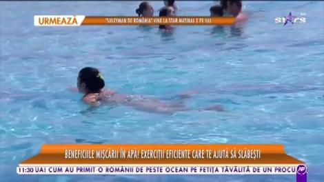Star Matinal. Beneficiile mișcării în apă! Exercițiile eficiente care te ajută să slăbești
