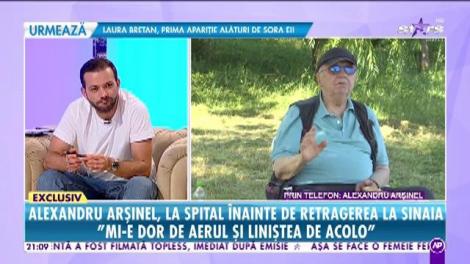 Alexandru Arșinel, afectat de moartea Florinei Cercel: ”O veste foarte tristă!”
