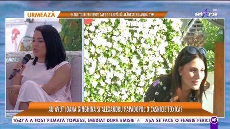 Star Matinal. Ioana Ginghină, adevărul despre viaţa dinainte de divorţ. Prin ce calvar a trecut vedeta înainte să ajungă să ia decizia radicală