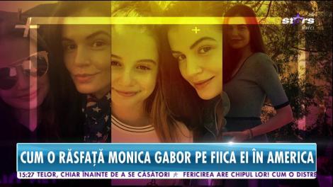 Star News. Cum o răsfață Monica Gabor pe fiica ei în America