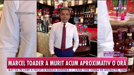 Doliu în lumea showbiz-ului românesc. A murit Marcel Toader!