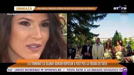 S-a terminat cu gluma! Adrian Ropotan a fost pus la treaba de soție