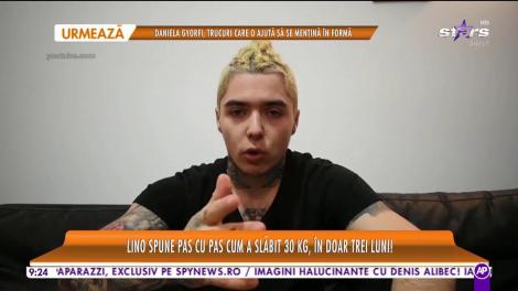 Cum a reuşit Lino Golden să slăbească 30 de kilograme