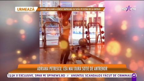 Adriana Petrescu, cea mai dură soţie de antrenor!
