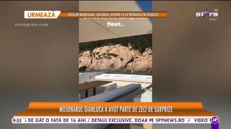 Gianluca Vacchi şi-a serbat ziua de naştere pe un iaht de lux