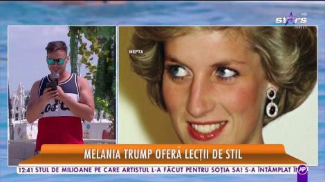 Melania Trump, lecţie de stil!