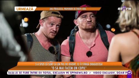 S-a spus că sunt la un pas de divorţ, dar el îi strigă dragostea! Cătălin Moroşanu şi soţia lui mai vor un copil!