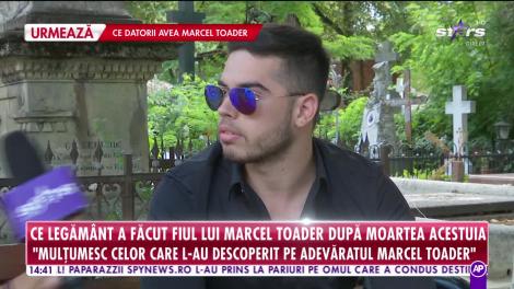 Ce legământ a făcut fiul lui Marcel Toader după moartea afaceristului