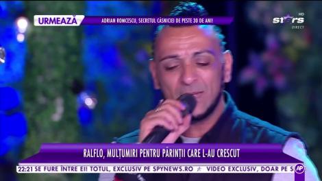 Ralflo cântă, la Cool Summer Nights, melodia Tata, mama