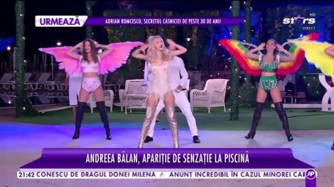 Andreea Bălan, apariție de senzație la Cool Summer Nights. Artista ne cântă melodia Paradis