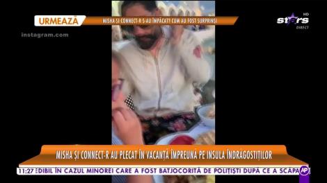 Misha şi Connect-R au plecat în vacanţă împreună în Santorini