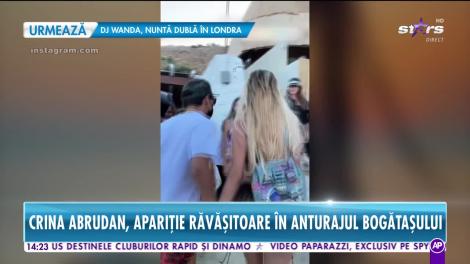 Crina Abrudan, alături de un milionar excentric pe plajele din Mykonos