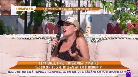 Star la mare fitză. Tily Niculae: Cea mai mare frică a mea este de boală