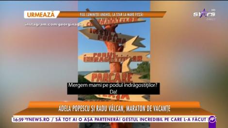 Star la mare fitza. Adela Popescu şi Radu Vâlcan, maraton de vacanțe. Au plecat în a treia călătorie din această vară