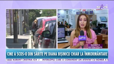 Diana Bişinicu, scoasă din sărite la înmormântarea lui Marcel Toader