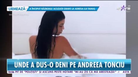 Star News. Andreea Tonciu se lăfăie ca o regină în vacanță