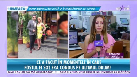 Maria Constantin, gest impresionat la înmormântarea lui Marcel Toader