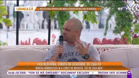 Vica Blochina a fost cerută în căsătorie, chiar de ziua ei!